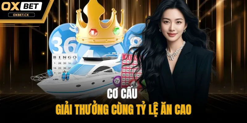 Cơ cấu giải thưởng cùng tỷ lệ ăn cao